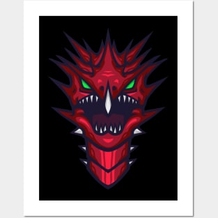 Dragon Mascot Posters and Art